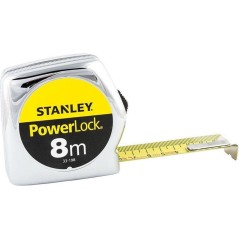 "Stanley Powerlock Measuring Tape 30ft - Precision, Durability & Reliability for Every Project!"